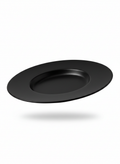 Decorative Plate with Wide Flat Rim