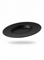 Decorative Plate with Wide Flat Rim