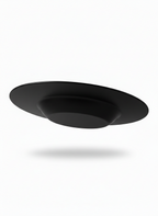 Decorative Plate with Wide Flat Rim